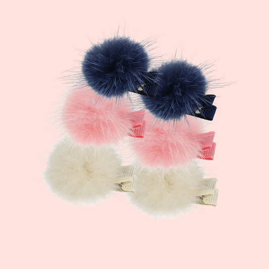 Penelope Pom-Pom Clip (2pk)